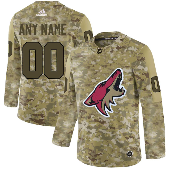 Arizona Coyotes Camo Men's Customized Adidas Jersey,We sell and wholesale Arizona Coyotes Camo Men's Customized Adidas Jersey on line form chian!